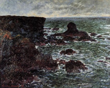  Leon Obras - La Roca del León BelleIleenMer Claude Monet